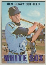 1967 Topps Baseball Cards      067      Ken Berry